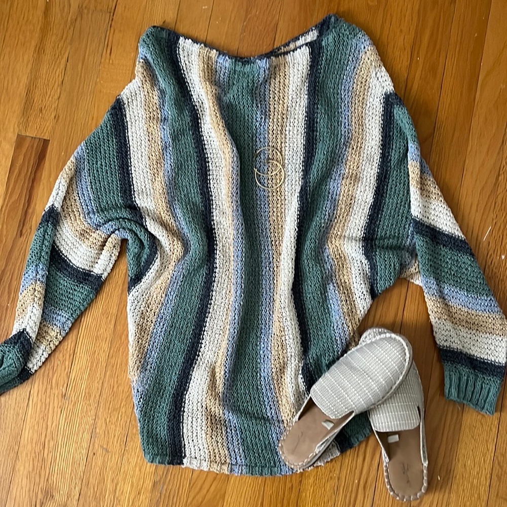Knitted sweater! Perfect for spring!
